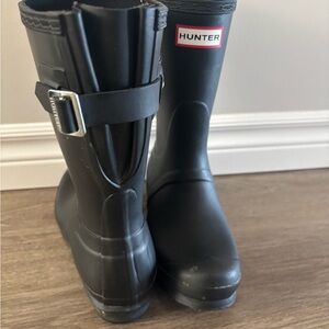 Hunter Black Rain Boots